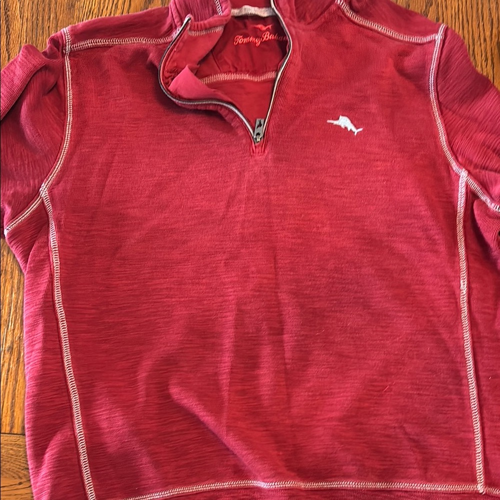 Tommy Bahama Men's Red Sweater